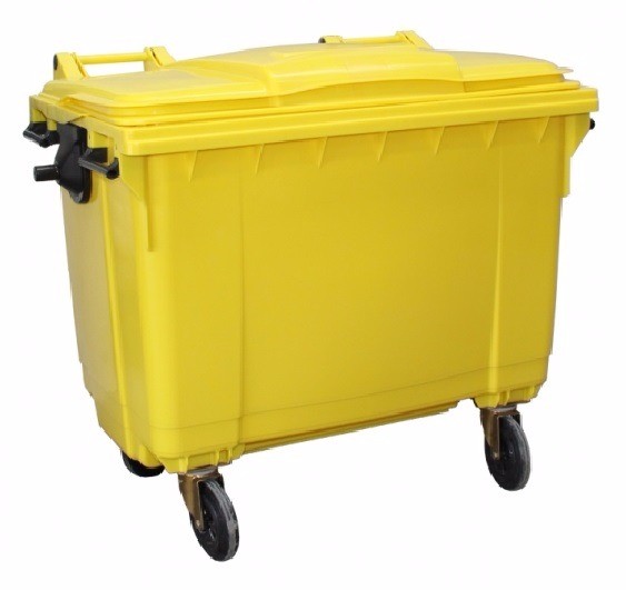 1100L Wheeled Waste Container, Refuse Bin from Anglian Chemicals