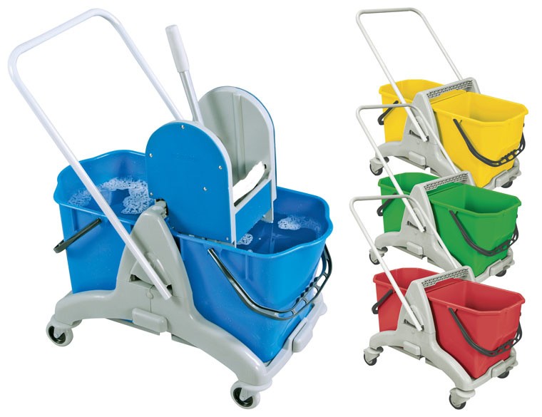 Double Bucket Mopping System, Mop bucket from Anglian Chemicals