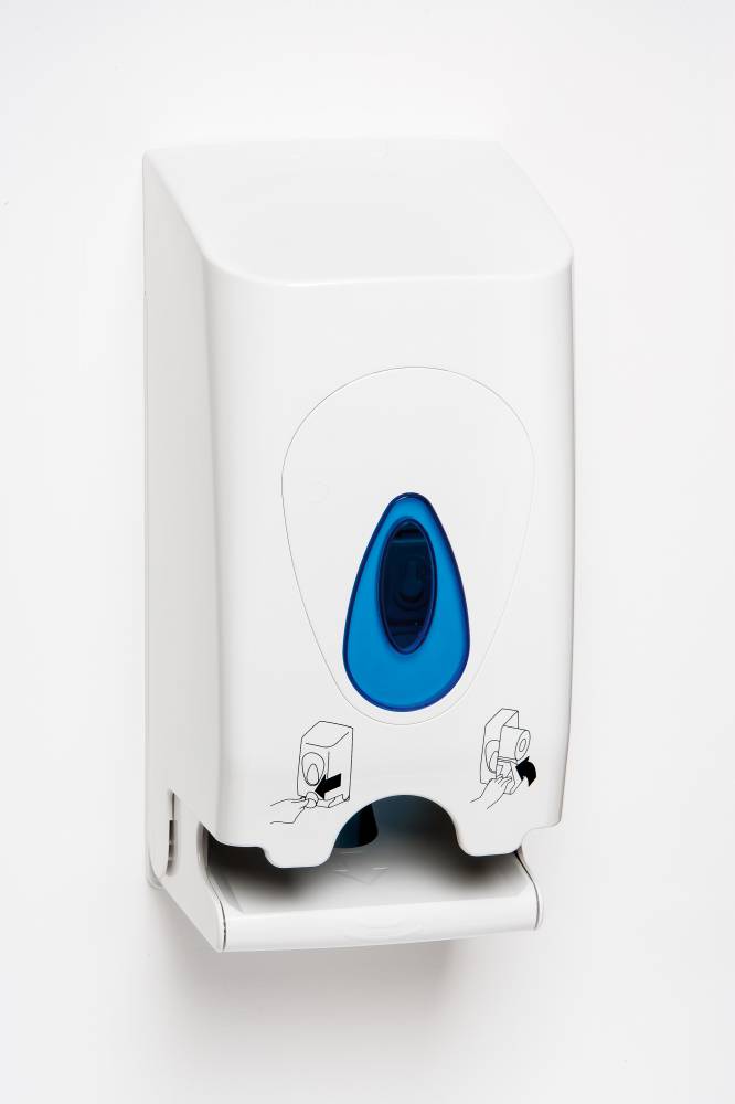 Modular Twin Toilet Roll Dispenser