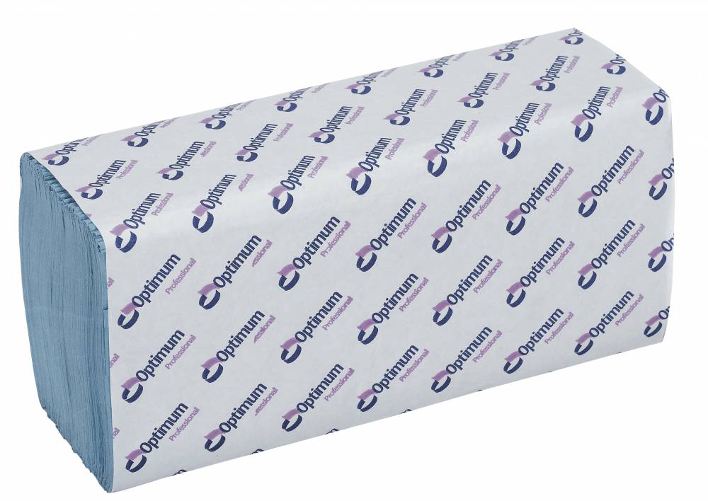 Blue 1 Ply Interfold Hand Towel