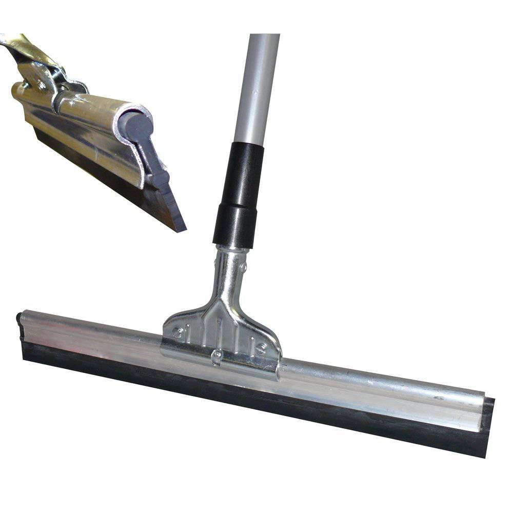 Metal squeegee head