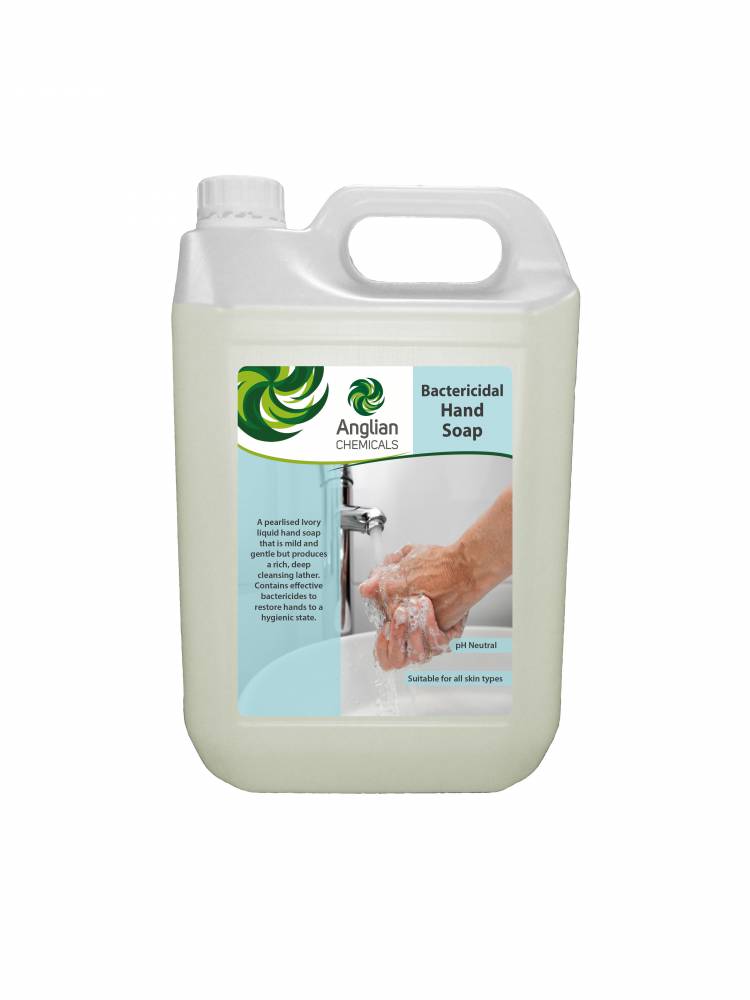 Bactericidal Hand Soap Kills 99.9% Bacteria - 5 Litre