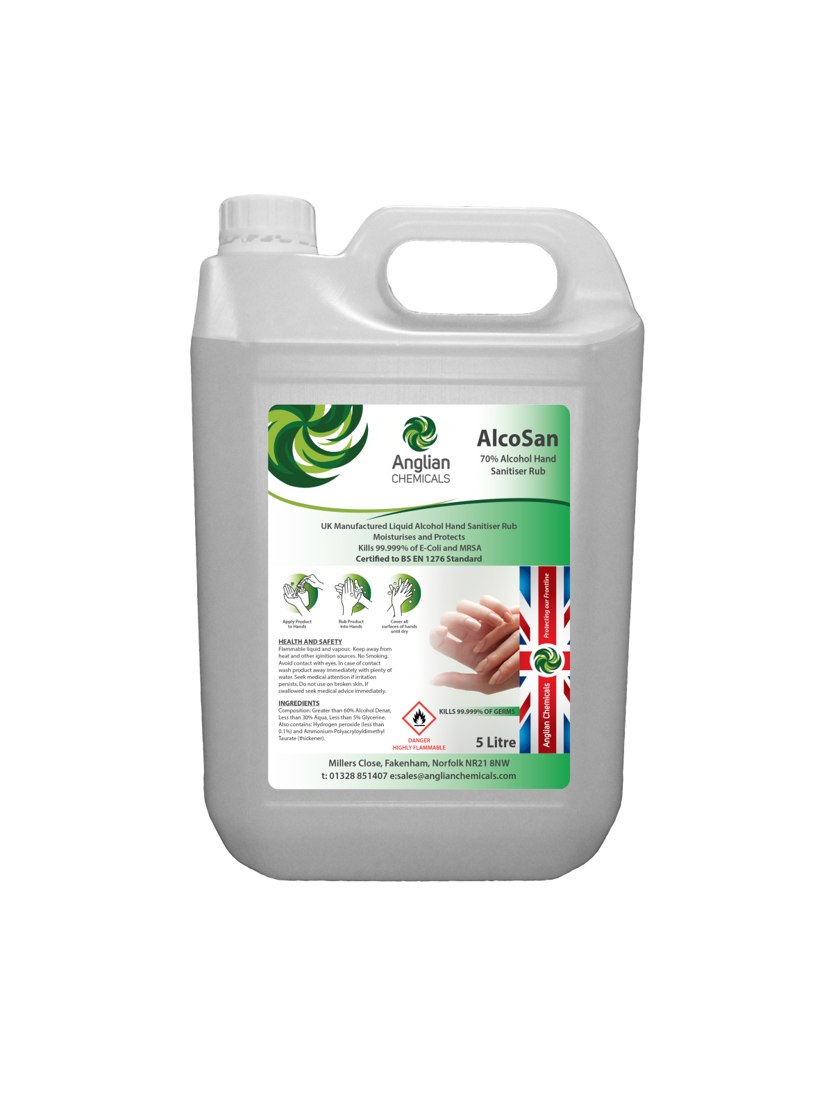 Alcosan Alcohol Sanitiser