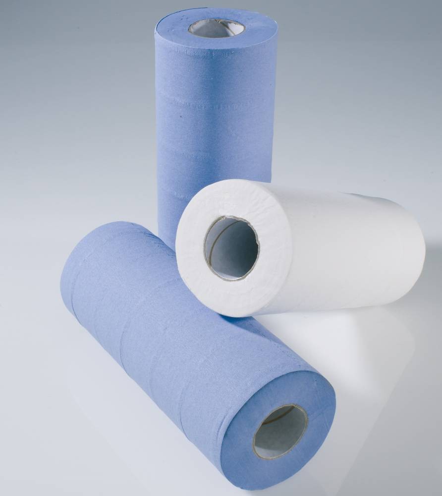 10" White 2 ply Medical Roll - Pure