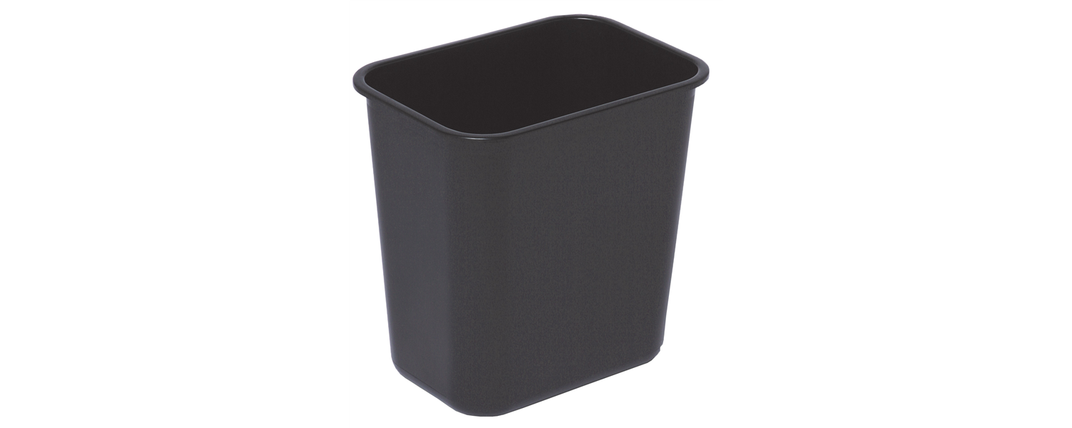 12L Rectangular plastic waste basket