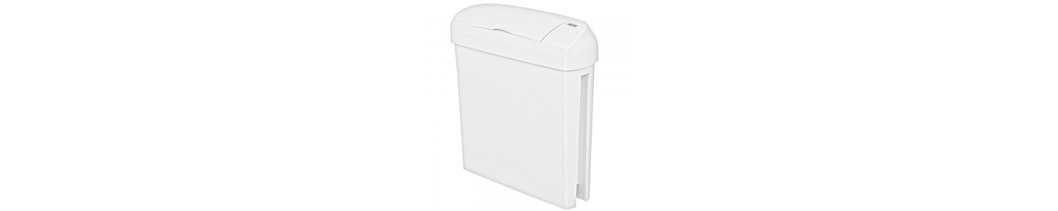 23 Litre White Sanitary Bin