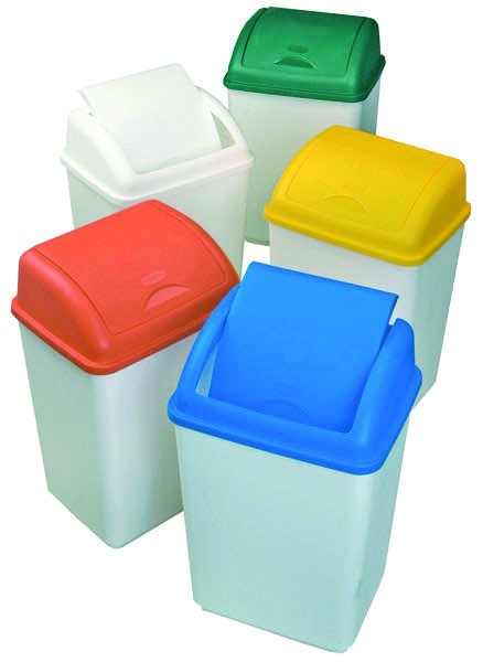 50 Litre Colour Coded Swing Bin