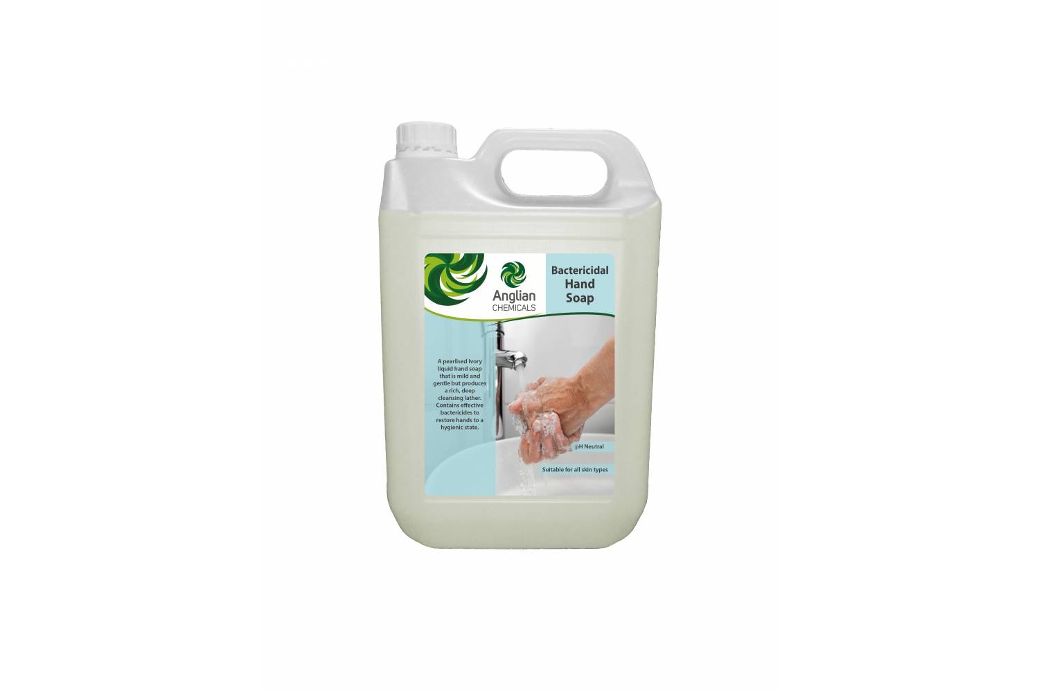 Bactericidal Hand Soap Kills 99.9% Bacteria - 5 Litre