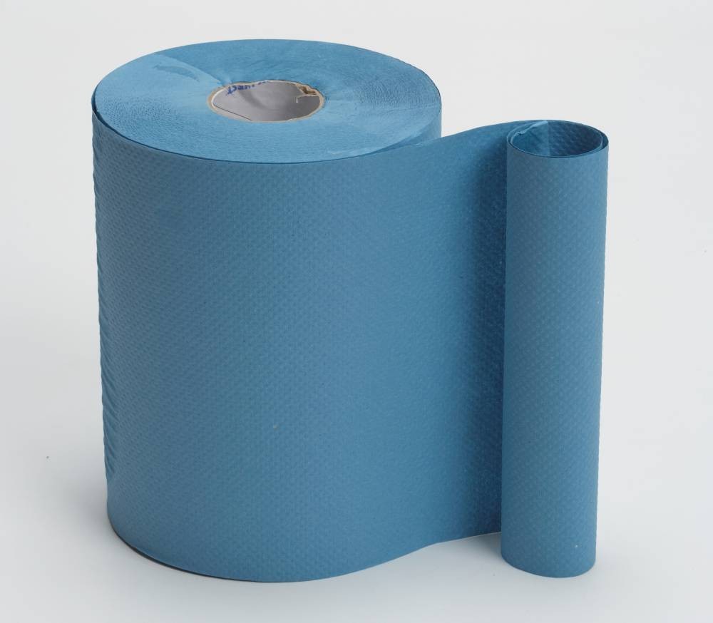 Bay West Accent Blue Hand Towel Roll, Bay West Hand Towels from Anglian