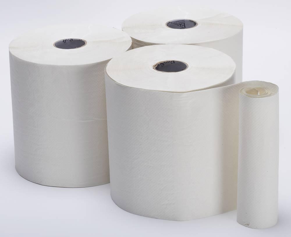 Bay West SoftEco White Hand Towel Roll, Bay West Hand Towels from