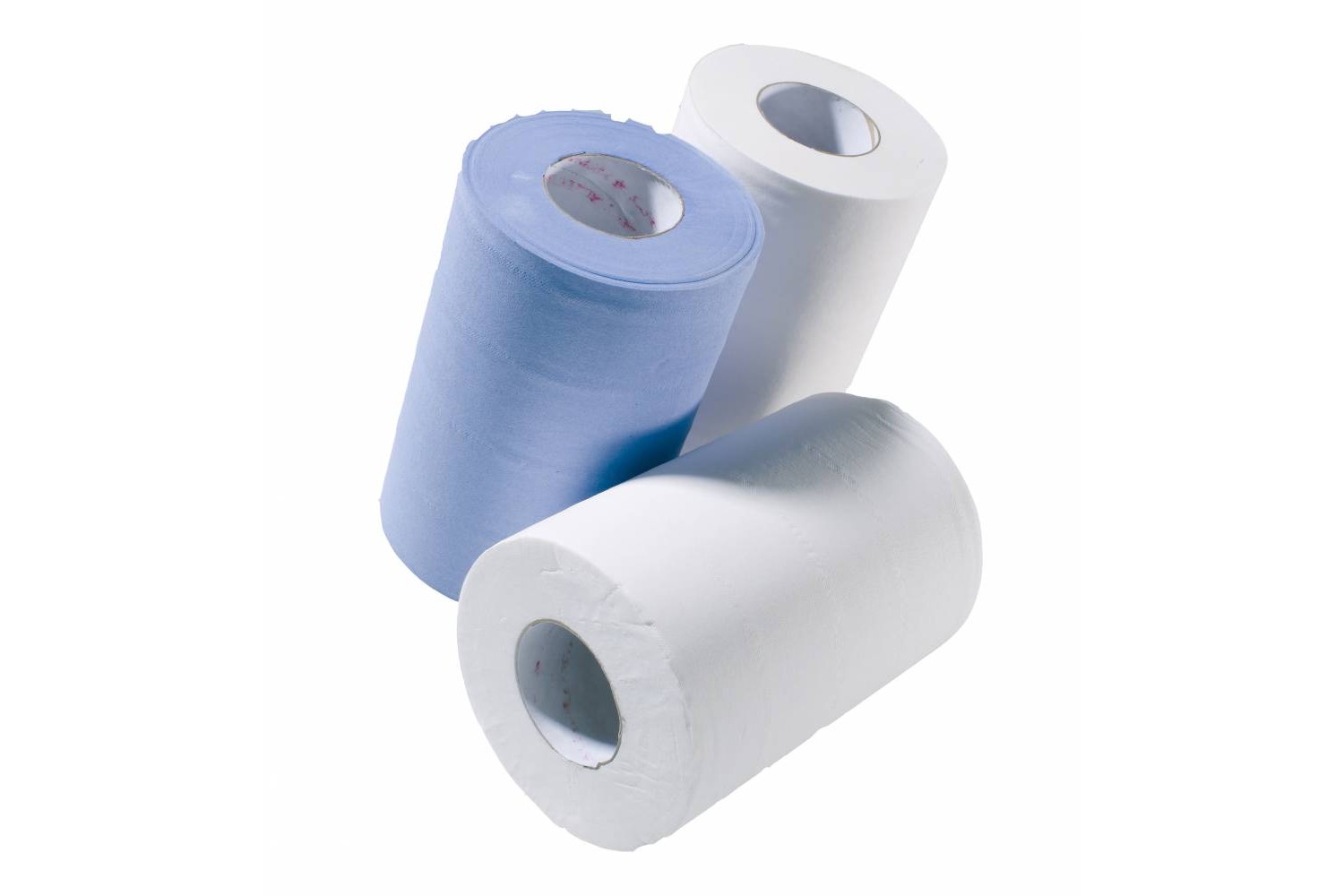 Blue 2 ply Mini Centre Feed - Recycled