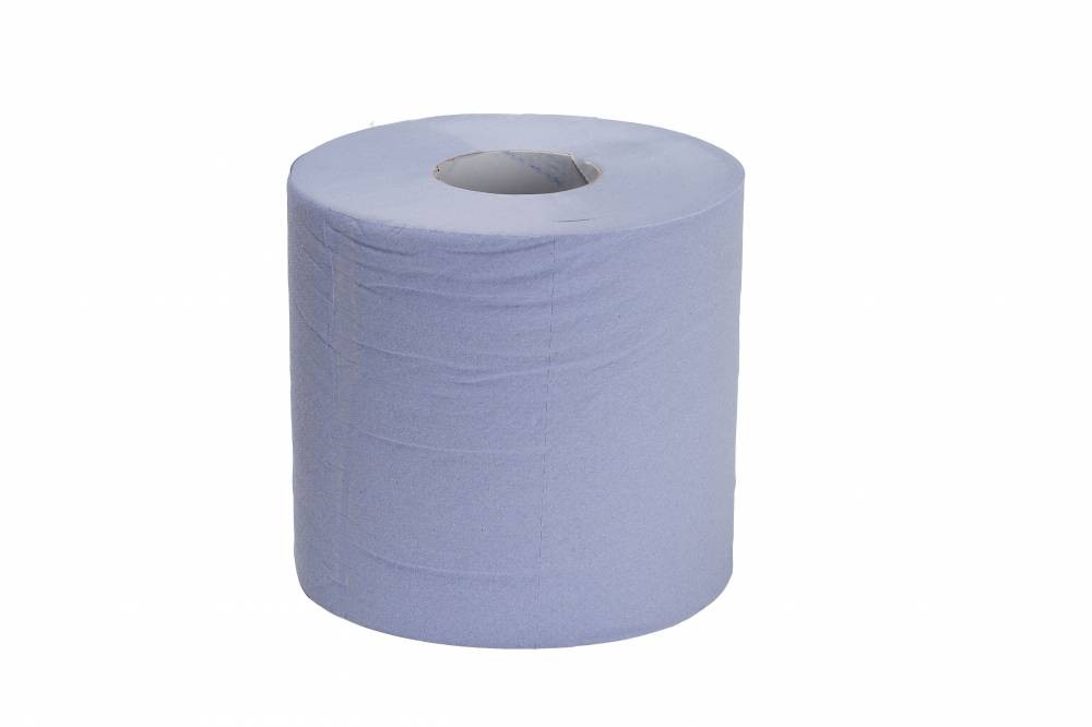 Blue 3 ply Centre Feed - Recycled