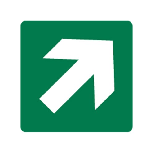 Directional Arrow PPE Sign