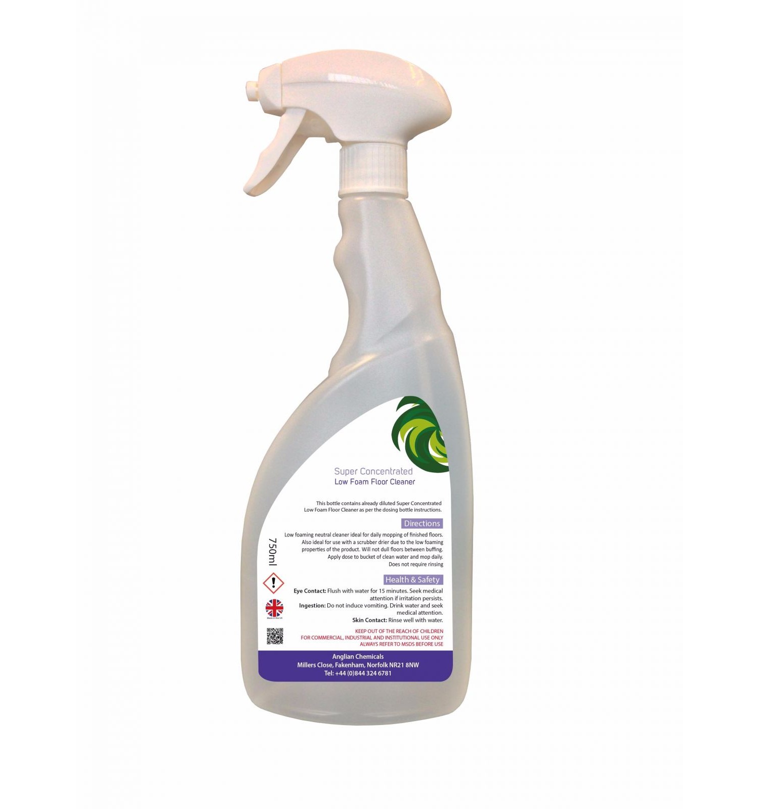 DOSY005 - Empty 750ml Trigger Bottle & Spray Head