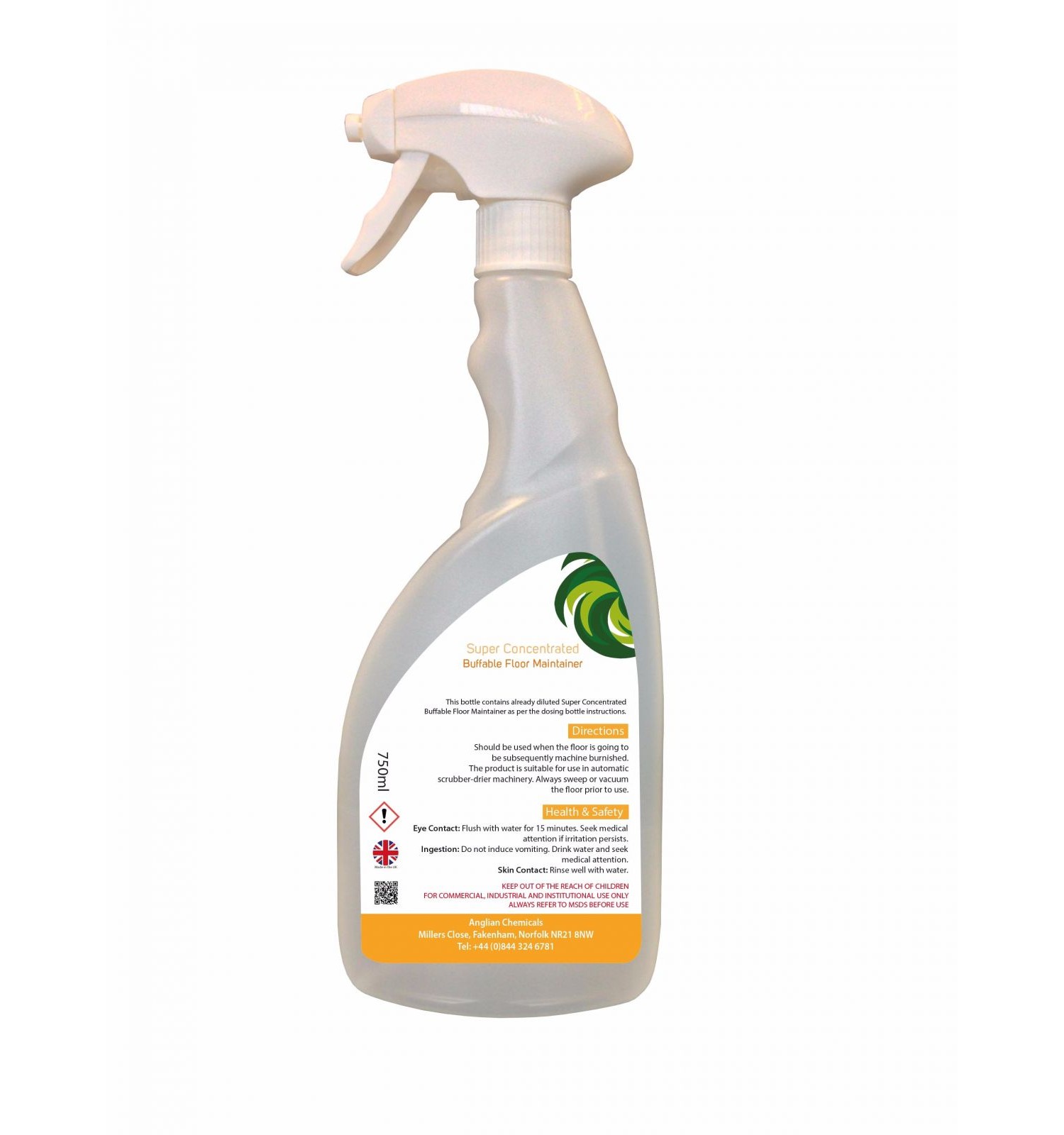 DOSY006 - Empty 750ml Trigger Bottle & Spray Head