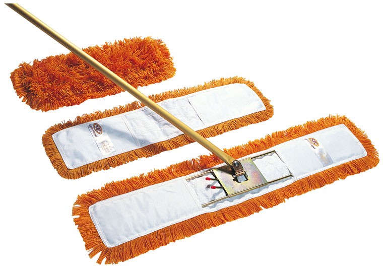 Dust beater mop & wooden handle