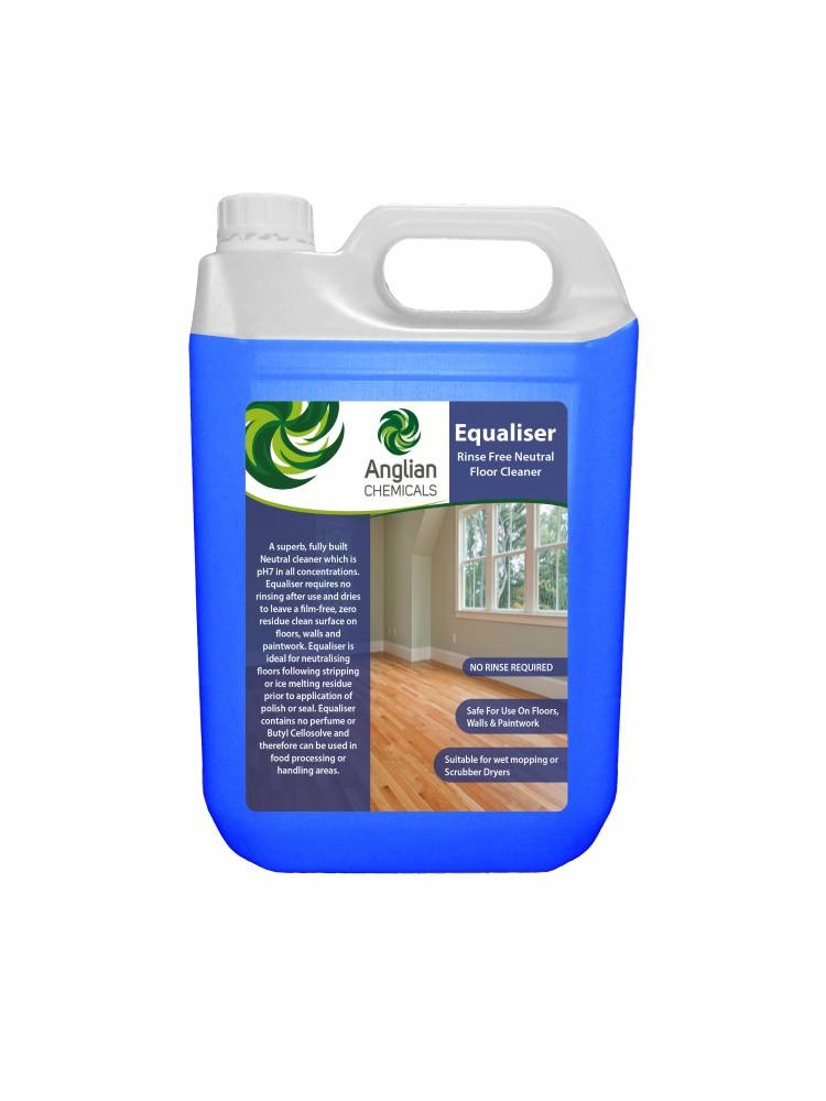 Equaliser Neutral Rinse Free, Floor Cleaner from Anglian Chemicals