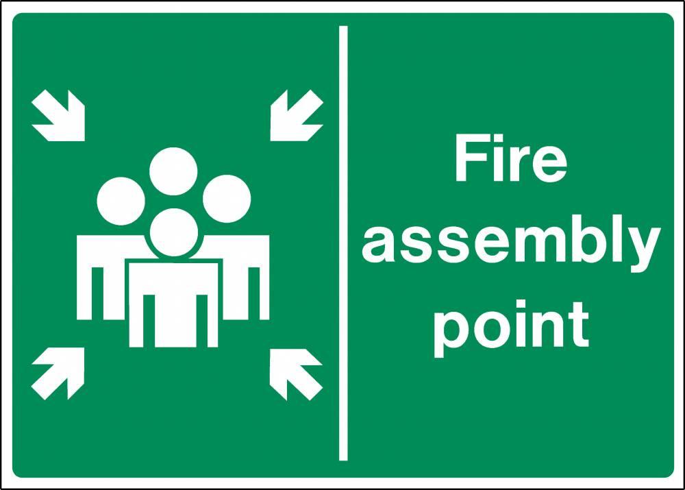 Fire Assembly PPE Sign