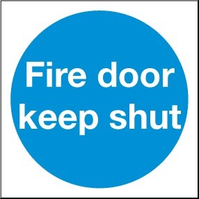 Fire Door Keep Shut - PPE Sign