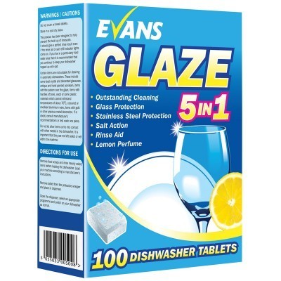 Glaze 5 in 1 Dishwash Tablets