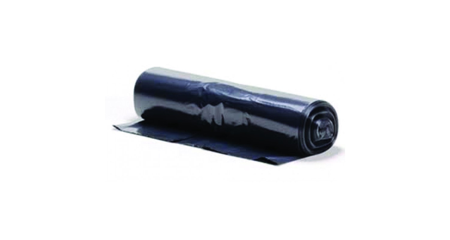 Heavy duty black refuse sacks
