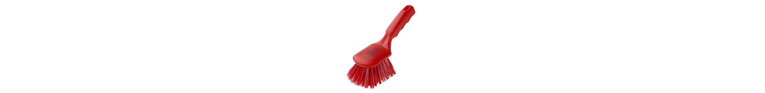 Long handle stiff brush