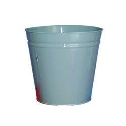 Metal waste bin