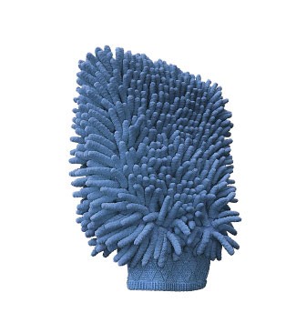 Microfibre mitt