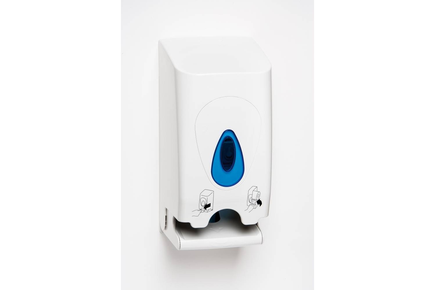 Modular Twin Toilet Roll Dispenser