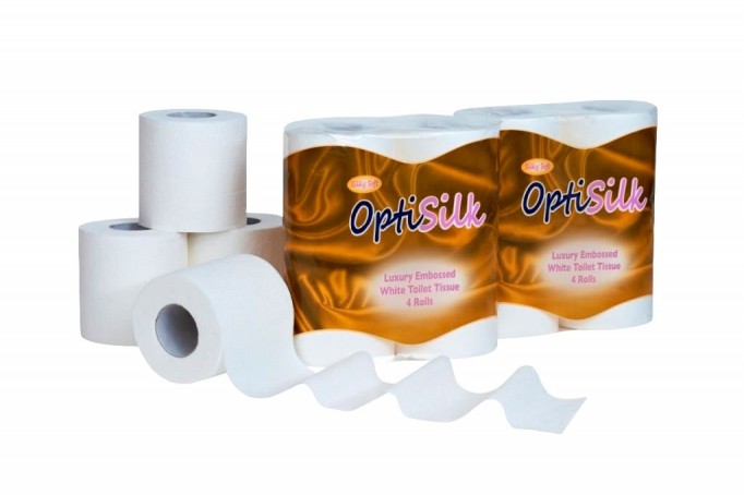 Optisilk Gold 3 Ply Luxury Toilet Roll