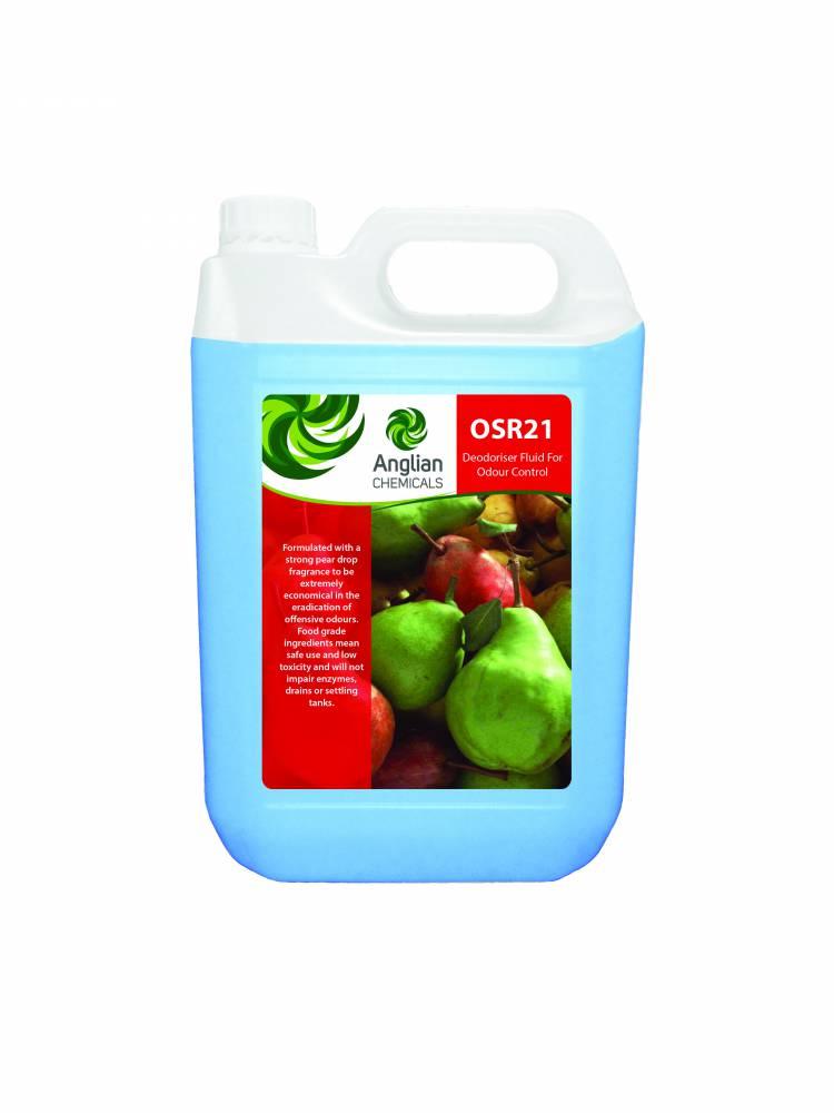 OSR 21 Odour Control Fluid, Drain Cleaners from Anglian Chemicals