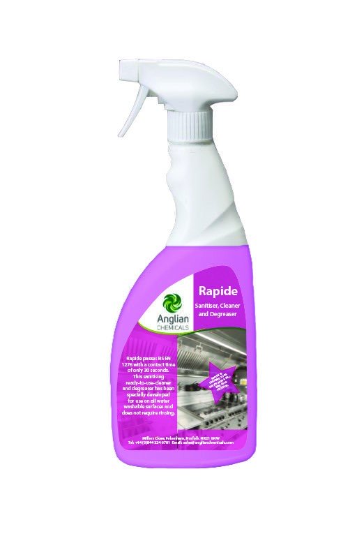 Rapide - 24 day anti-microbial surface sanitiser - 750ml Ready To Use