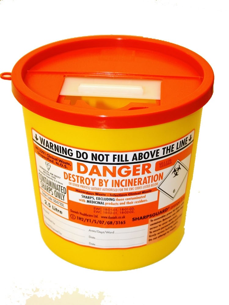 Sharps Disposal Bin-5 Litre