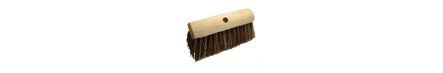 Stiff yard broom
