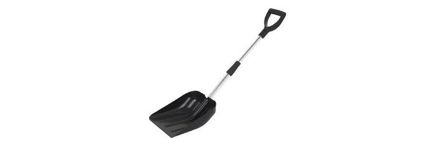 Telescopic handle shovel