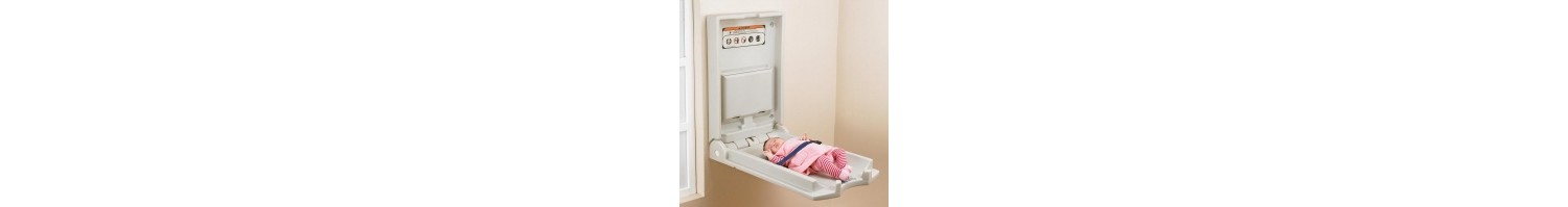 Vertical Baby Changing Unit