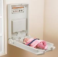 Vertical Baby Changing Unit