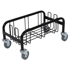 Wall hugger single trolley