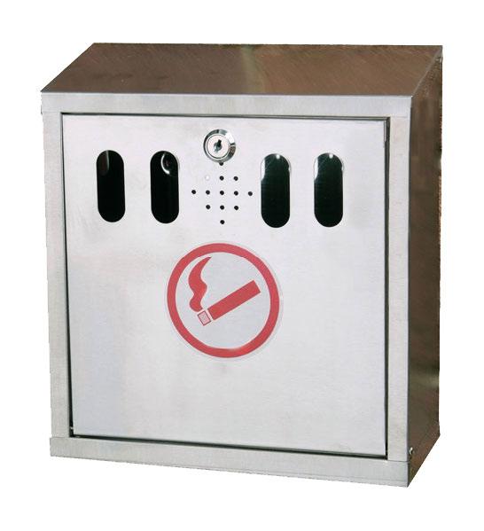 Wall mounted ashtray