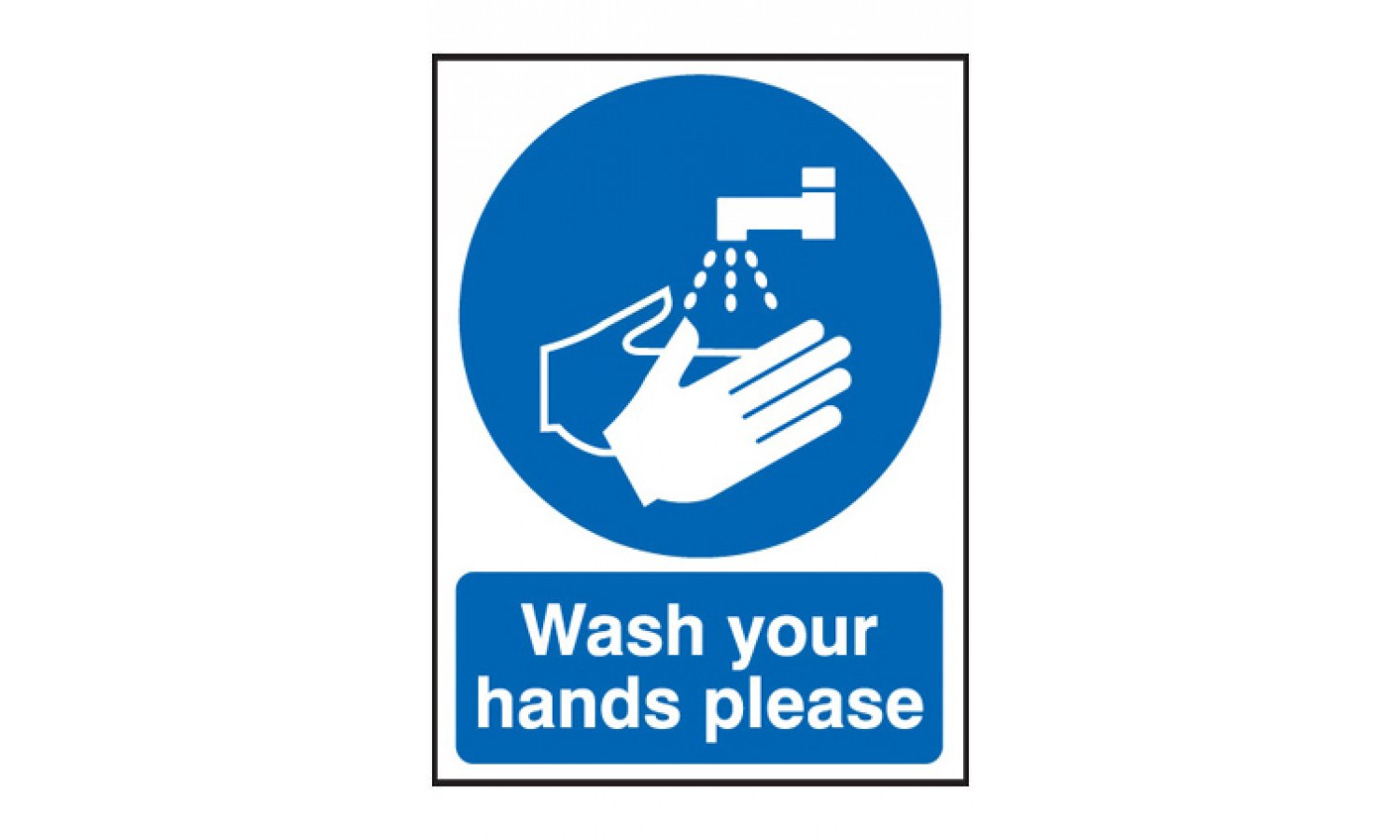 Wash Hands Please Sign