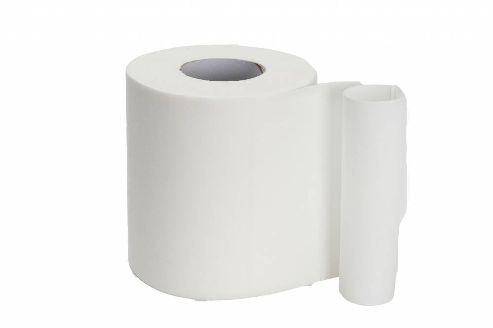 White 1 Ply Centre Feed - Pure