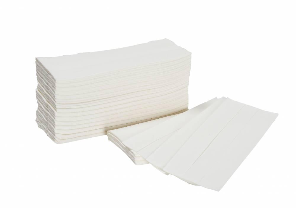 White 2 Ply Airline Hand Towel