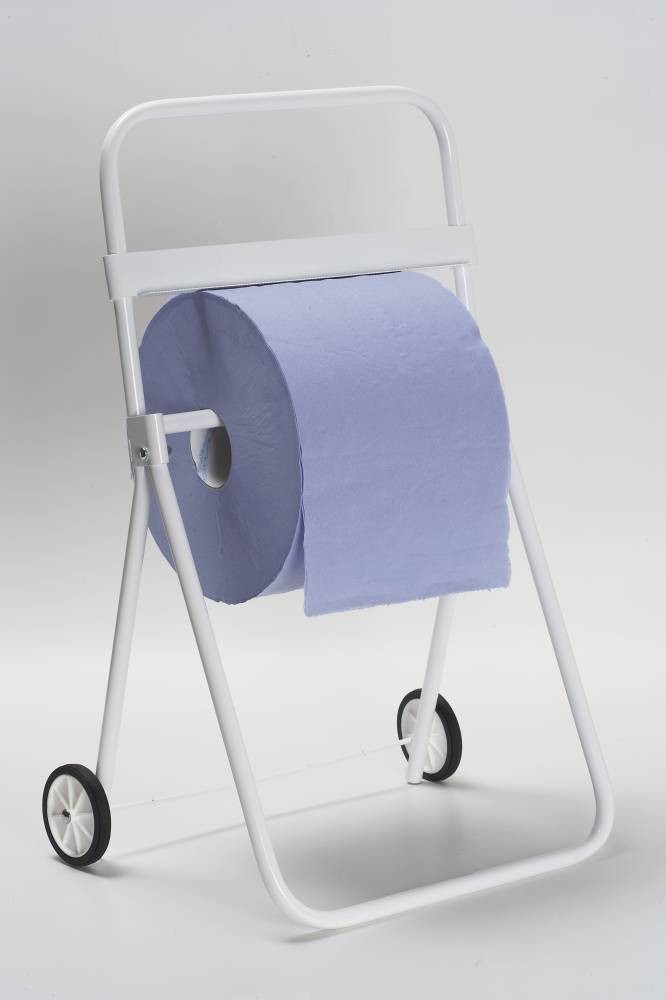 Wiping roll floor stand